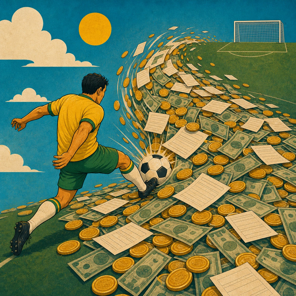 Ilustração: O Imposto Sobre o Drible