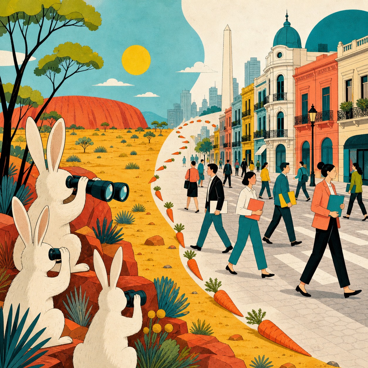 Ilustração: O Plano Austral para o Mercado Argentino